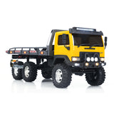 CR18P Flatbed Truck 6x6 RTR RC Rock Crawler 1/18 Scale Off-Road Truck 2-Speed Lights