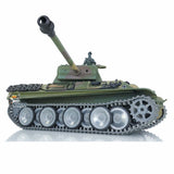 Henglong 1/16 7.0 Customized Ver Panther G Ready To Run Remote Controlled Tank 3879 Metal Tracks Wheels 360 Turret Recoil Barrel