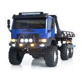 CR18P Flatbed Truck 6x6 RTR RC Rock Crawler 1/18 Scale Off-Road Truck 2-Speed Lights