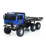 CR18P Flatbed Truck 6x6 RTR RC Rock Crawler 1/18 Scale Off-Road Truck 2-Speed Lights