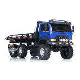 CR18P Flatbed Truck 6x6 RTR RC Rock Crawler 1/18 Scale Off-Road Truck 2-Speed Lights