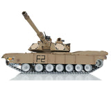 2.4Ghz Heng Long 1/16 Full Metal Chassis Ready To Run Radio Controlled IR TK16 Tank 3918 M1A2 Abrams Open Fire Smoking Flash 360