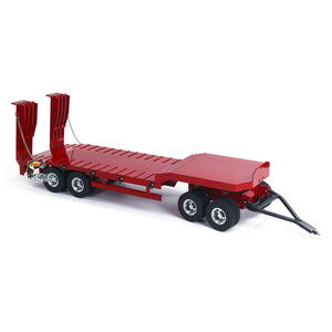 Metal 4-axle Full Trailer for 1/14 RC Tractor Truck Remote Control Car Simulation Hobby Model DIY Tail-board