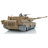 2.4Ghz Heng Long 1/16 Full Metal Chassis Ready To Run Radio Controlled IR TK16 Tank 3918 M1A2 Abrams Open Fire Smoking Flash 360