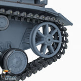 2.4G Henglong 1/16 TK7.0 Plastic German Panzer IV F2 RTR RC BB IR Model Tank 3859 W/ 360 Turret Tracks Sprockets Idlers Sound