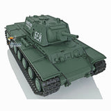 2.4G Henglong 1/16 Scale TK7.0 Plastic Soviet KV-1 Ready To Run Remote Controlled Tank 3878 360 Turret Tracks Sprockets Idlers