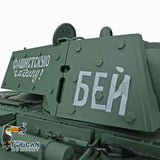 2.4G Henglong 1/16 Scale TK7.0 Plastic Soviet KV-1 Ready To Run Remote Controlled Tank 3878 360 Turret Tracks Sprockets Idlers