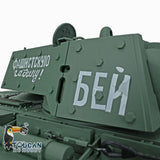 Henglong 1/16 Scale TK7.0 Customized Soviet KV-1 FPV Ready To Run Remote Controlled Tank 3878 W/ Metal Tracks Wheel 360 Turret