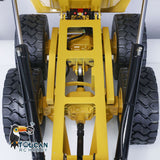 1/14 Metal DIM K745 745D Yellow Hydraulic RC Articulated Truck 6*6 Pump Valve Cylinder Light Sound FS-i6S Cabin Decorative Sticker