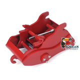 Metal Grab Buckets Hydraulic Shear Scissors Quick Released Coupler Ripper Scarifier for 1/8 390F RC Excavator Model Parts Digger
