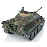 2.4Ghz Henglong 1/16 Scale TK7.0 Upgraded Jadpanther Ready To Run Remote Controlled Tank 3869 Metal Tracks Sprockets Idlers