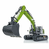 1/14 Scale Metal RC Excavator of 945 Hydraulic Radio Control Digger RC Truck Construction Vehicle Model Light Motor