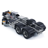 Metal Chassis 6x6 3-speed Transmission for 1/14 RC Tractor Remote Controlled Truck 3363 Car Model Differential Lock Axles