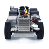 Metal Chassis 6x6 3-speed Transmission for 1/14 RC Tractor Remote Controlled Truck 3363 Car Model Differential Lock Axles