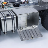 Metal Chassis 6x6 3-speed Transmission for 1/14 RC Tractor Remote Controlled Truck 3363 Car Model Differential Lock Axles