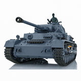 2.4G Henglong 1/16 TK7.0 Plastic German Panzer IV F2 RTR RC BB IR Model Tank 3859 W/ 360 Turret Tracks Sprockets Idlers Sound