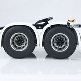 1/14 RC Tractor Truck Metal Chassis 6x6 Remote Control Car 2-speed Transmission Full Aluminum Alloy Frame Structure CNC Metal Axles