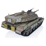 1:16 IDF Merkava MK IV RC Main Battle Tank Heng Long 3958 Remote Control Tanks RTR Model Barrel Recoil Battery