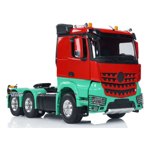 1/14 6x4 RC Tractor Truck Painted Assembled Remote Control Car Model Light and Sound System Assembled and Painted