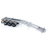 Metal Frame Trailer 3 Axles Trailers for 1/14 RC Tractor Radio Controlled Truck 40 Feet Container Assembled Models