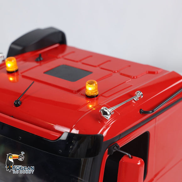 1/14 6x4 RC Tractor Truck Painted Assembled Remote Control Car Model Light and Sound System Assembled and Painted