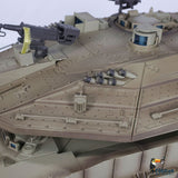 1/16 Heng Long RC Tank 3958 IDF Merkava MK IV Metal Driving Gearbox Tanks Model Barrel Recoil Radio Battery RTR Toys