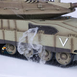 Henglong 3958 1/16 RC Tanks IDF Merkava MK IV Standard Edition FPV Camera Barrel Recoil Radio Battery RTR Toys Models