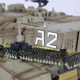 1:16 IDF Merkava MK IV RC Main Battle Tank Heng Long 3958 Remote Control Tanks RTR Model Barrel Recoil Battery