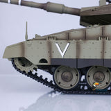 1:16 IDF Merkava MK IV RC Main Battle Tank Heng Long 3958 Remote Control Tanks RTR Model Barrel Recoil Battery