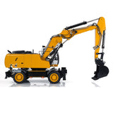 1/14 Wheeled RC Hydraulic Equipment Electric Excavator Simulation R946 PL18EV Radio Control Digger Grab Tiltable Clamshell Bucket