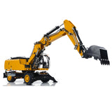 1/14 Wheeled RC Hydraulic Equipment Electric Excavator Simulation R946 PL18EV Radio Control Digger Grab Tiltable Clamshell Bucket