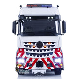 TOUCAN Painted 8x8 Heavy Metal Chassis RC Tractor Truck 1/14 Radio Control Cars Smoke Unit Sound for Tamiya 1851 3363