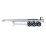 Metal Frame Trailer 3 Axles Trailers for 1/14 RC Tractor Radio Controlled Truck 40 Feet Container Assembled Models