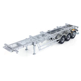 Metal Frame Trailer 3 Axles Trailers for 1/14 RC Tractor Radio Controlled Truck 40 Feet Container Assembled Models