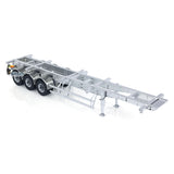 Metal Frame Trailer 3 Axles Trailers for 1/14 RC Tractor Radio Controlled Truck 40 Feet Container Assembled Models