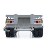 Metal Frame Trailer 3 Axles Trailers for 1/14 RC Tractor Radio Controlled Truck 40 Feet Container Assembled Models