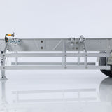 Metal Frame Trailer 3 Axles Trailers for 1/14 RC Tractor Radio Controlled Truck 40 Feet Container Assembled Models