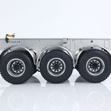 Metal Frame Trailer 3 Axles Trailers for 1/14 RC Tractor Radio Controlled Truck 40 Feet Container Assembled Models