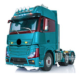 TOUCAN Painted 1/14 RC Tractor Truck for Actros 1851 3363 Remote Control 6X6 Metal Chassis Cars Light