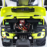 1/10 U423 4X4 Hydraulic RC Crawler Car Remote Control Off-road Dumper Snow Blade with 2-speed Transmission Sound & Light System