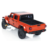 RC 1/10 Scale Jeep Gladiator Rubicon RTR Crawler 4x4 Lights Sound Smoke 2 Speeds Long Wheelbase Climbing Chassis Differential Locks