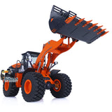 1/14 JDM 198 RC Hydraulic Loader RTR ZW370 Construction Vehicles Painted Model W/ Sound & Light Systems ESC Motor Servo Battery