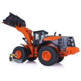 1/14 JDM 198 RC Hydraulic Loader RTR ZW370 Construction Vehicles Painted Model W/ Sound & Light Systems ESC Motor Servo Battery