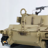 1/16 Tongde RC Tank M109A2 Self-propelled Howitze RTR Infantry Fighting Vehicle with LED Light Smoke Simulation Barrel Elevation