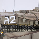 Heng Long Remote Control Tank 1/16 IDF Merkava MK IV Professional Edition RC Tanks Barrel Recoil Radio Battery RTR Toys Model