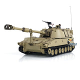 1/16 Tongde RC Tank M109A2 Self-propelled Howitze RTR Infantry Fighting Vehicle with LED Light Smoke Simulation Barrel Elevation