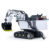 1/25 R9800 Hydraulic RC Excavator RTR Double-pump Radio Controlled Diggers Soung Light Smoke Unit Upgraded Version