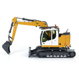 1/14 RC Hydraulic Excavator 914 5-ways Valve Metal Remote Control Digger Model Innovative Hydraulic Valve Painted and Assembled