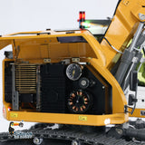 1/14 RC Hydraulic Excavator 914 5-ways Valve Metal Remote Control Digger Model Innovative Hydraulic Valve Painted and Assembled