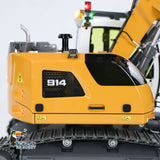 1/14 RC Hydraulic Excavator 914 5-ways Valve Metal Remote Control Digger Model Innovative Hydraulic Valve Painted and Assembled